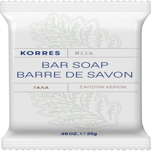 Korres Milk Soap, Flow Wrap, 0.88oz/25g